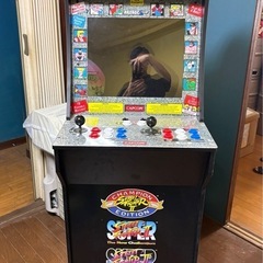 実機　ストリートファイター アーケードゲーム機
の画像