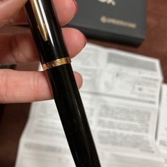 訳あり未使用　日本の100人 パーカー万年筆 説明書ケース付き PARKERの画像