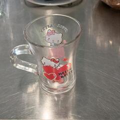 0806-192 ハローキティグラスマグ(未使用)の画像