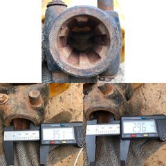 ★★　MATSUI トラクター プロペラシャフト　★★　パーツ　 ユニバーサルジョイント 　最小約820mm　最大約1265mm（00378）の画像