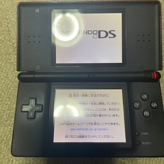 ニンテンドーDS LITE クリムゾンブラックの画像