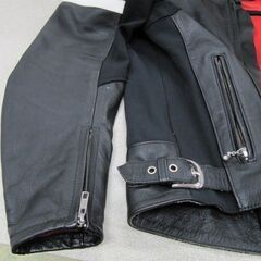 🏍【バイク用品】入荷！美品 南海部品 レザージャケット RDJ-35 （サイズＬ）【バイクパーツ高価買取アールワン田川】の画像