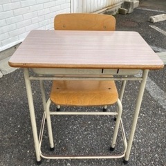 【愛品館 江戸川店 】学校机+椅子セット PLUS（プラス）