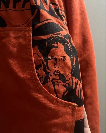 ENFANTS RICHES DEPRIMES THEATRE FOR DOGS OVERSIZED JACKET