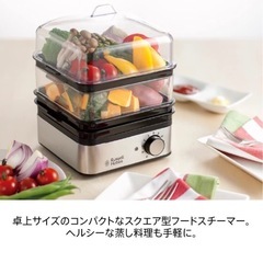 【新品未使用】スチーマー　Russell Hobbs　2025年製の画像