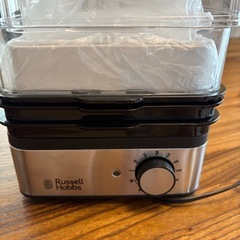 【新品未使用】スチーマー　Russell Hobbs　2025年製の画像