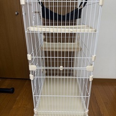 タンスのゲン 猫ゲージ 2段の画像