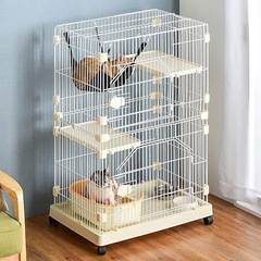 タンスのゲン 猫ゲージ 2段の画像