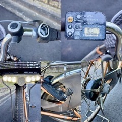 電動アシスト自転車　Panasonic  ｖｉｖｉ　ＤＸ　２４インチ　10Ahの画像