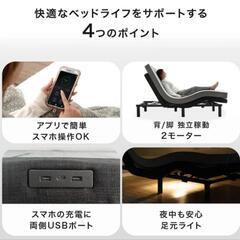 タンスのゲン 電動ダブルベッドの画像
