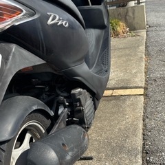 水冷4ストの高燃費車両‼️スマートDIO AF55E　加速は良好❗️走行距離3991km 　原付　スクーターの画像