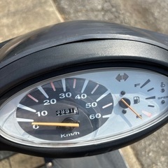 水冷4ストの高燃費車両‼️スマートDIO AF55E　加速は良好❗️走行距離3991km 　原付　スクーターの画像