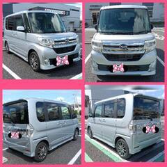 タントカスタムRS ターボ‼️車検2年付‼️8インヂナビTV‼️両側パワスラの画像