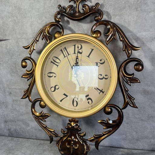 掛け時計　アンティーク調