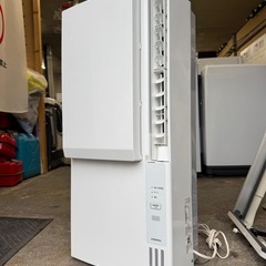 札幌市内配送可 24年製 コロナ ReLaLa ルームエアコン 窓用エアコン CWH-A1824R 冷暖房兼用タイプ 標準窓枠付きの画像