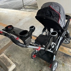 2人乗りベビーカー　美品の画像