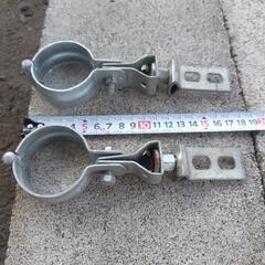 配管金具　座付羽子板付40A 【中古品】SHOWA製品（10個入）錆あり　の画像