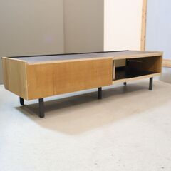 IDC-OTSUKA(大塚家具)で取り扱われているPamouna(パモウナ)のTVボード WV-150です！やや低めですっきりとした北欧風デザインで、大型テレビにも最適なローボード♪の画像