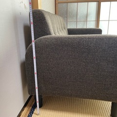 お譲り予定者様決定！2人掛けソファの画像