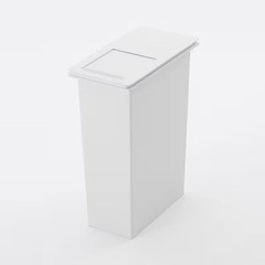 譲ります【無印良品】ポリプロピレン ダストボックス(ゴミ箱)・大...