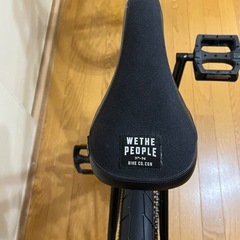 wethepeople BMXバイク ブラック 20インチ（チューブ新品）
の画像