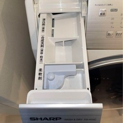 2019年製SHARP 10kgドラム式洗濯乾燥機　ES-H10C　引き取り希望　関内の画像