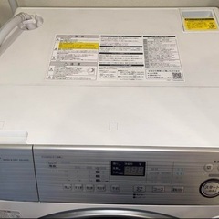 2019年製SHARP 10kgドラム式洗濯乾燥機　ES-H10C　引き取り希望　関内の画像
