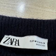 ZARA ショート丈ニットの画像