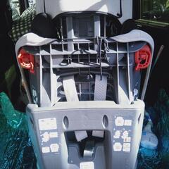 ペール ペペ[ジュニアシート]ヘッドレストが伸縮できます♪の画像