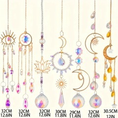虹色のサンキャッチャーセット　７つセットの画像