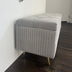 ソファベンチ　収納可能の画像