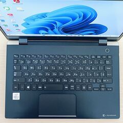 【軽量】2020年製 ノートパソコン 東芝 dynabook G83/FP 10世代 i5 SSD 512GB メモリ 16GB Windows11 Office付き 65の画像