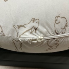 授乳まくら、へたりなし、洗えるカバー付き、 の画像