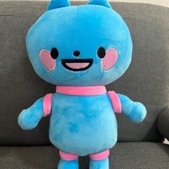 宇宙服を着た可愛い猫のぬいぐるみの画像