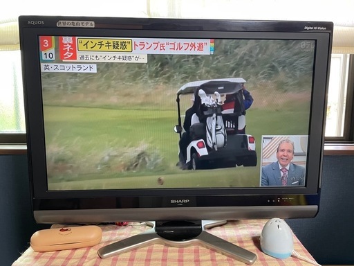 32型2009年製シャープAQUOS テレビ (meg) 小泉町のテレビ《液晶