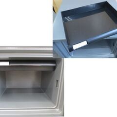 EIKO 小型 耐火金庫 ダイヤル式 CSL 幅42㎝ 鍵1個付き 45kg エーコー 金庫 札幌 北20条店の画像