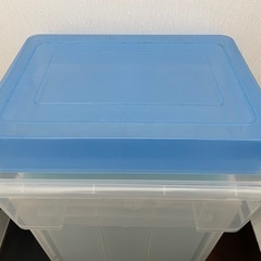 プラスチック製小物入れお道具箱２箱の画像