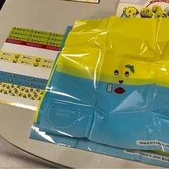ふなっしー お弁当用　おにぎりラップandピックの画像