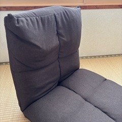 8/20まで【美品】座椅子　ブラウン　茶色の画像