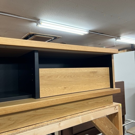 【リサイクル市場エコ伊川谷】大塚家具 木製テレビボード 幅185 奥行き41 高さ38cm【取りに来られる方限定】
