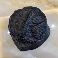 CHROME HEARTS クロムハーツ ダガー パッチレザー　クロスパッチ バケットハットの画像