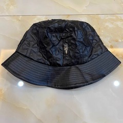 CHROME HEARTS クロムハーツ ダガー パッチレザー　クロスパッチ バケットハットの画像