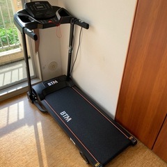 【引取り限定】BTM MAX12km/h 電動ルームランナー ランニングマシン ウォーキングマシン家庭用 の画像
