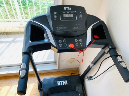 【引取り限定】BTM MAX12km/h 電動ルームランナー ランニングマシン ウォーキングマシン家庭用 