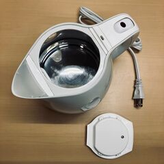 T-fal（ティファール） 電気ケトル アプレシア ウルトラクリーンネオ 0.8L（パールホワイト）KO3901JPの画像