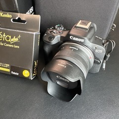 【美品】Canon EOS R50 ミラーレス一眼 標準ズームレンズ おまけ多数の画像