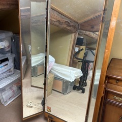 三面鏡 化粧台 ドレッサーの画像
