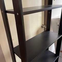 取り引き中　木製棚の画像