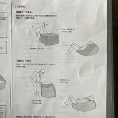 体にフィットするソファ
の画像