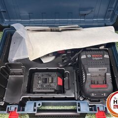 【未使用】 BOSCH ボッシュ GWS18V-7 ディスクグラインダ バッテリ×1 充電器 ケース 【ハンズクラフト沖縄豊見城店】の画像